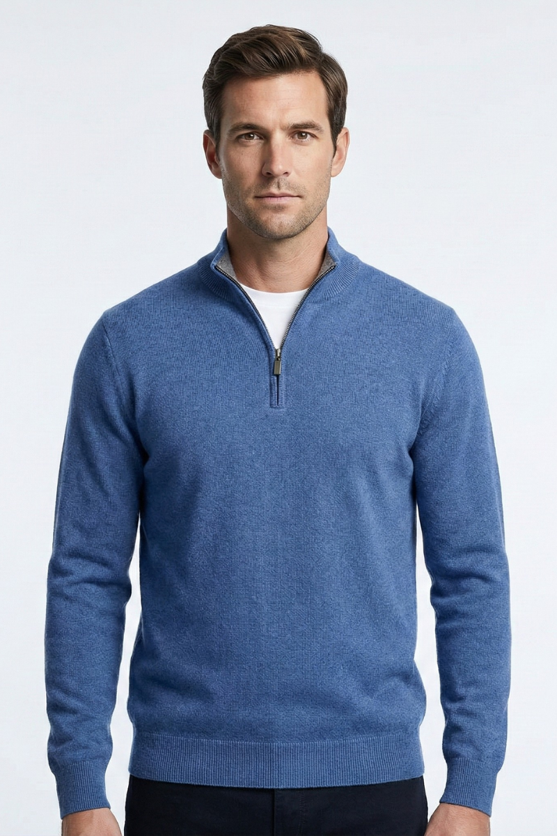Santous zip-up sweater | SYVEN
