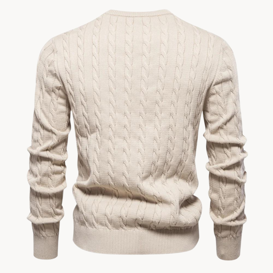 Kosta Zopf knit pullover | SEVEN