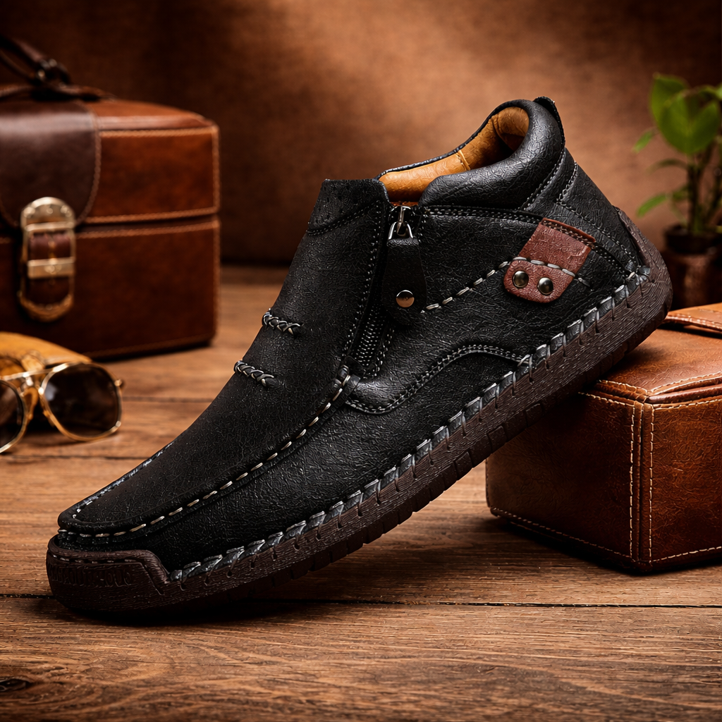 BARTON™ | Comfortable leather shoes