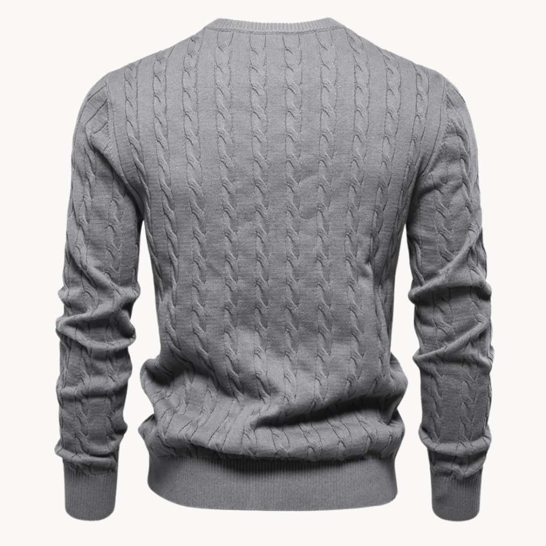 Kosta Zopf knit pullover | SEVEN