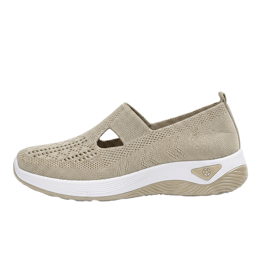 Pebble — Slip-On Walking Shoes with Rocker Sole