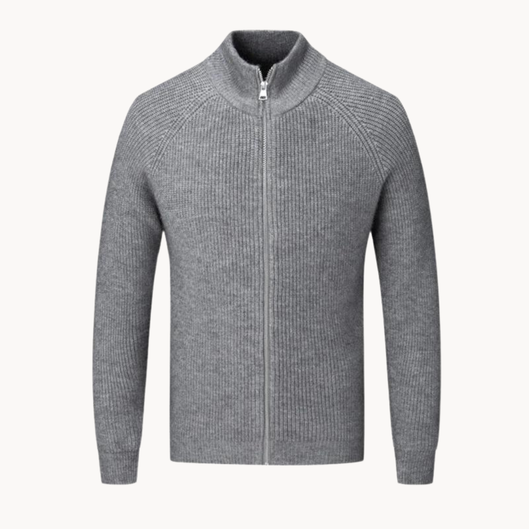 Colton cashmere zip sweater | SYVEN