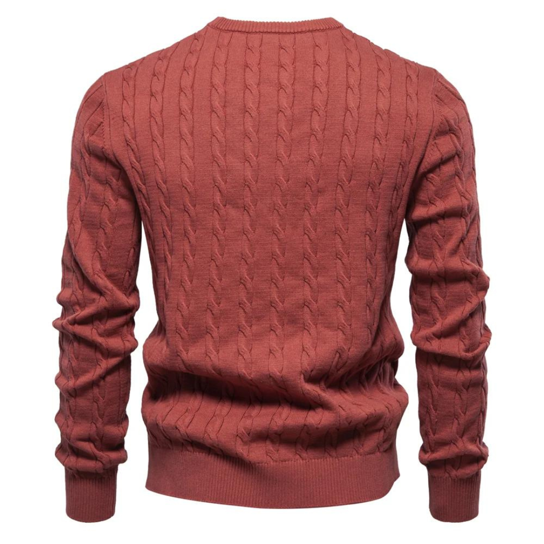 Kosta Zopf knit pullover | SEVEN