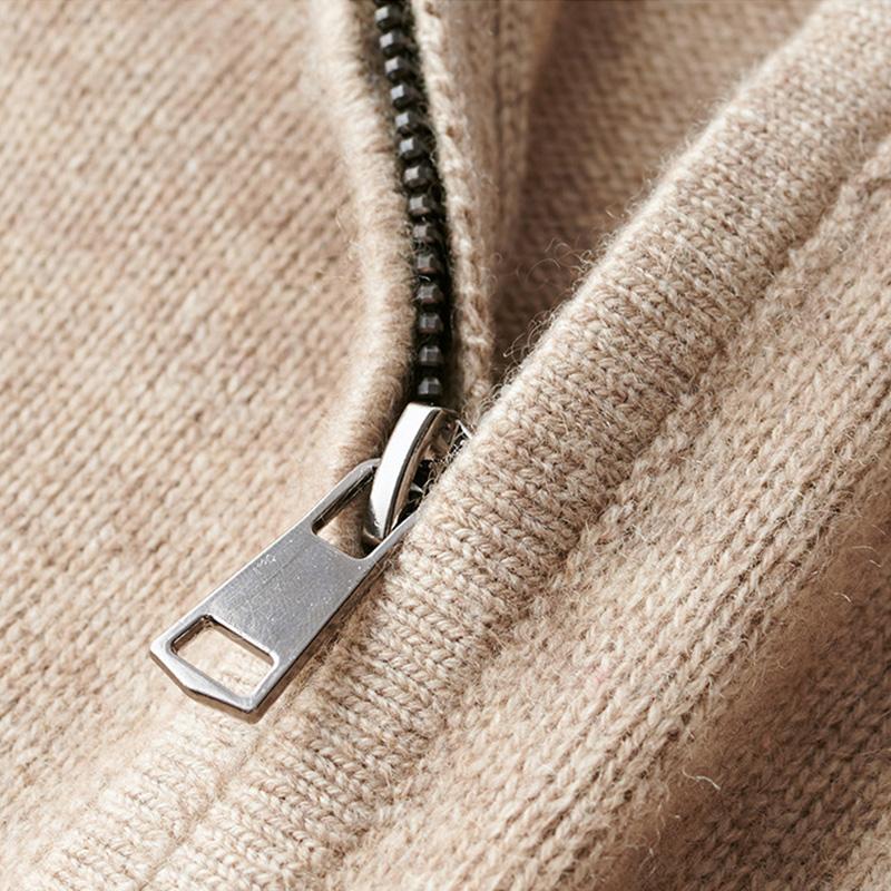 Santous zip-up sweater | SYVEN