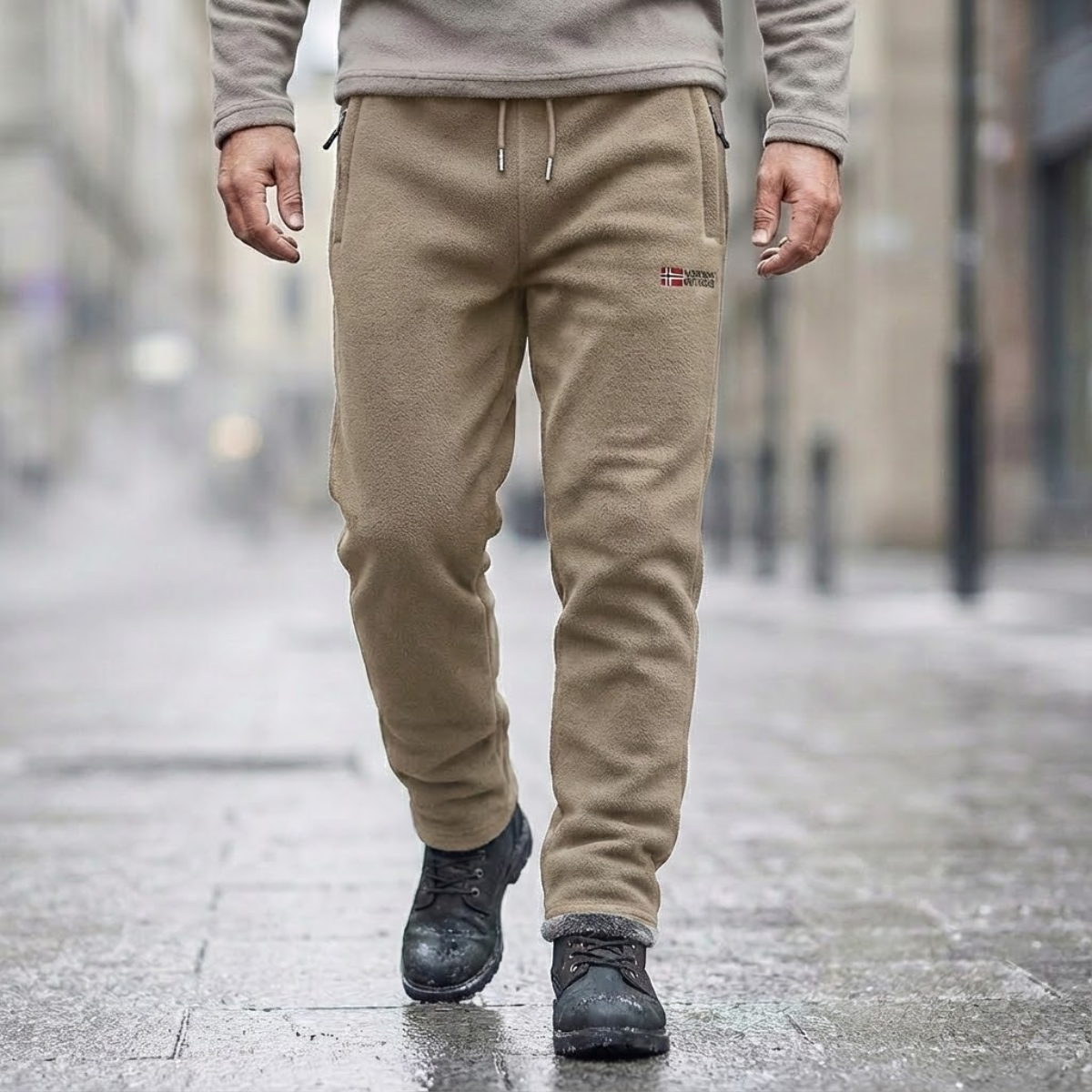 Polarr™ fleece thermal pants for cold temperatures