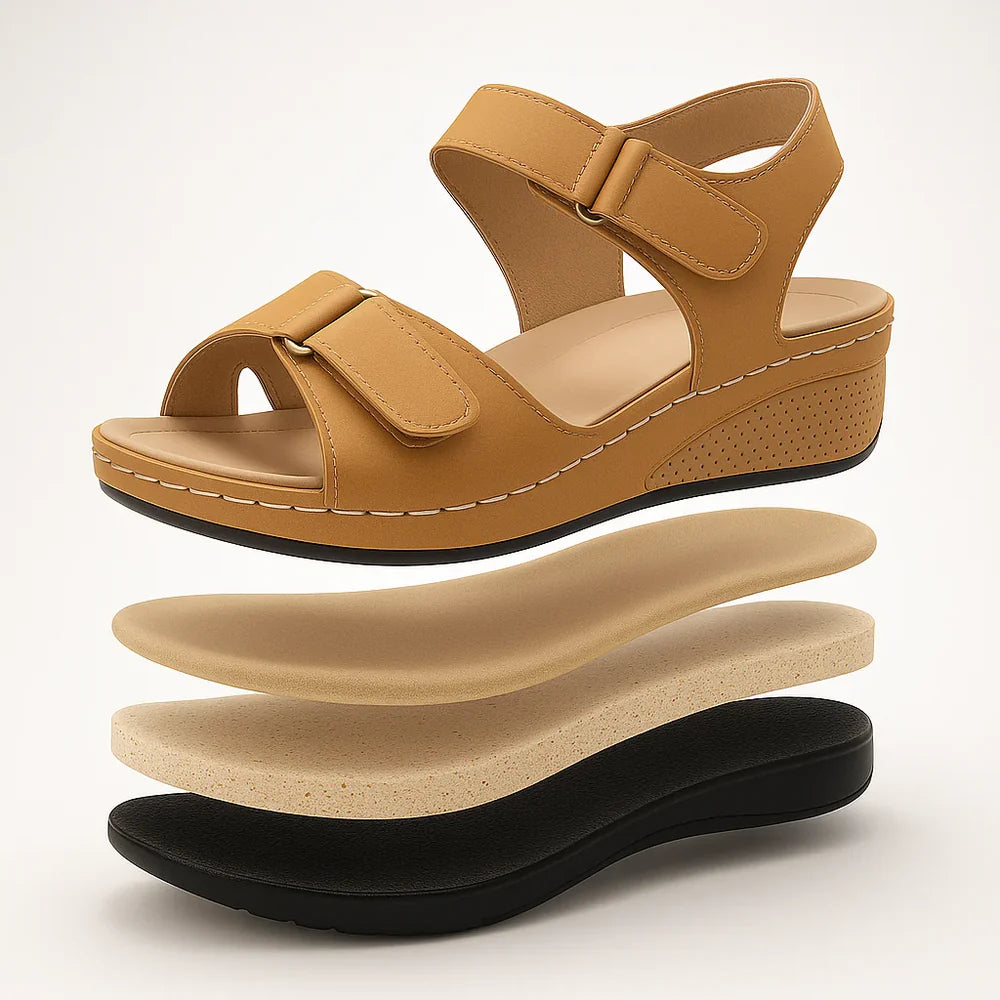 Alfreda Orthopedic Sandal | QYVEN