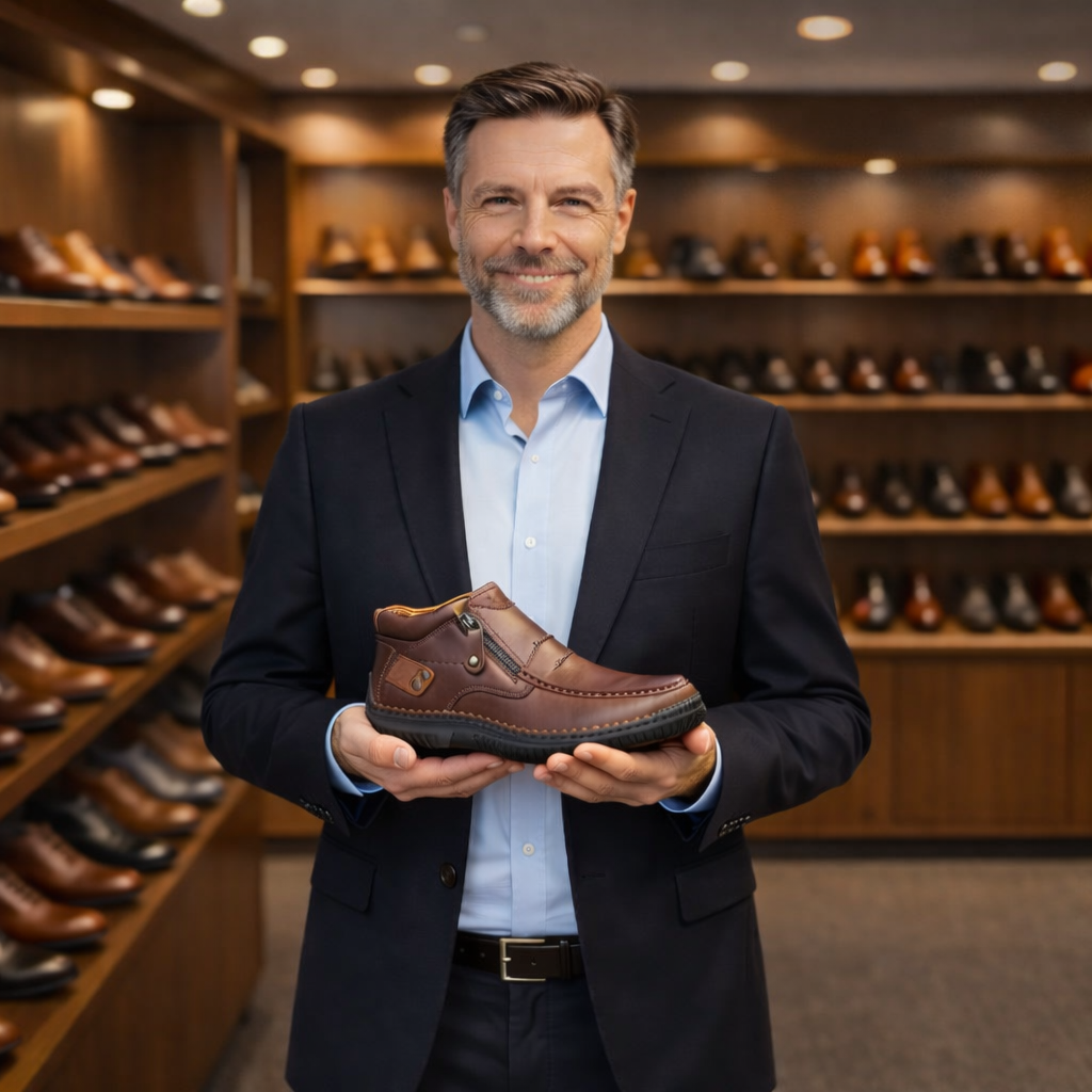 BARTON™ | Comfortable leather shoes