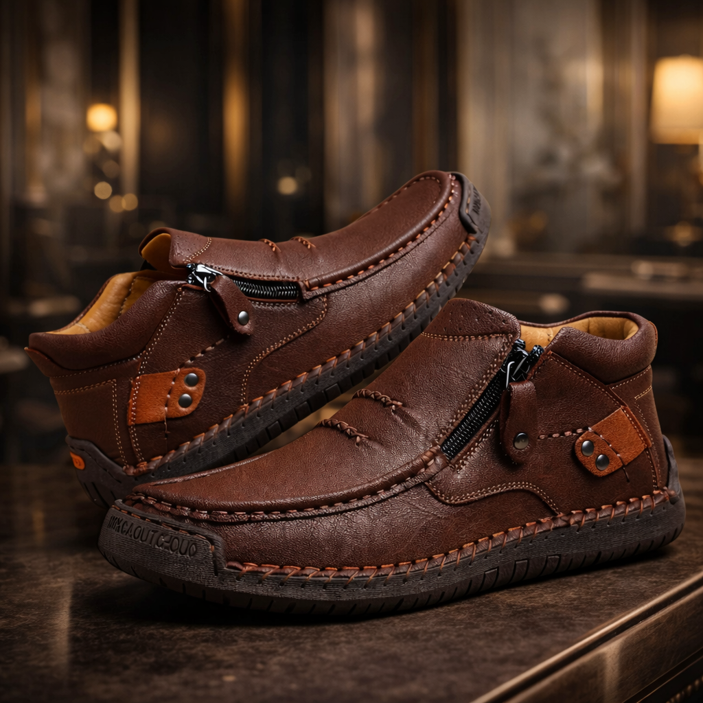 BARTON™ | Comfortable leather shoes