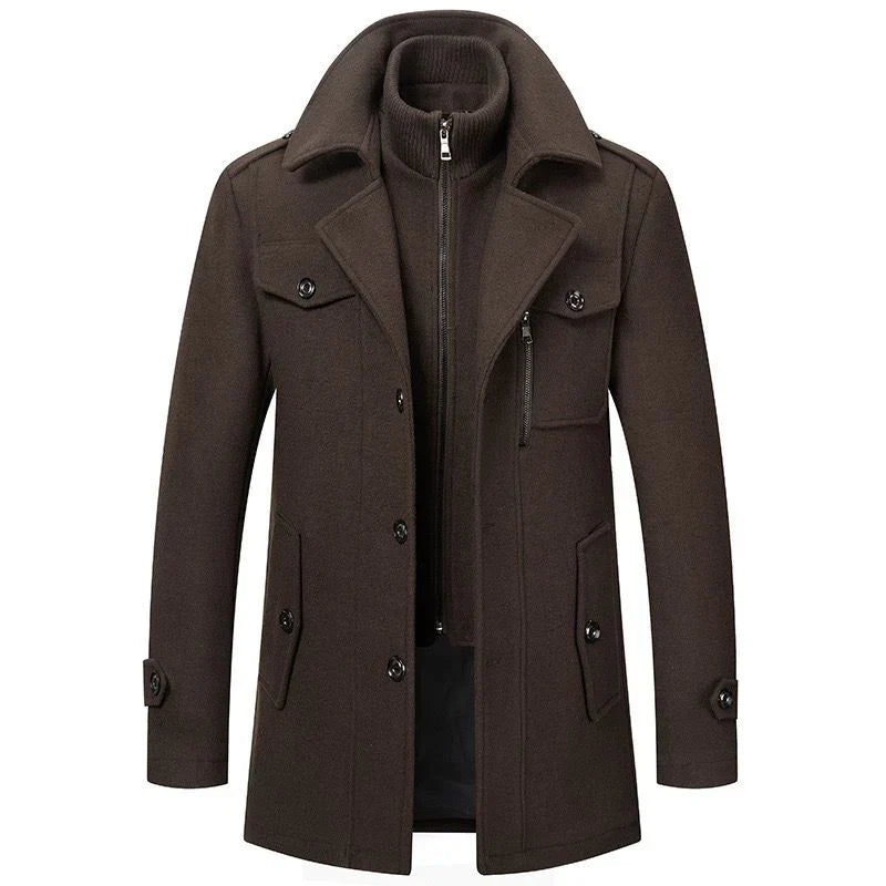 Men's two-piece coat with style and warmth • PEAKY™