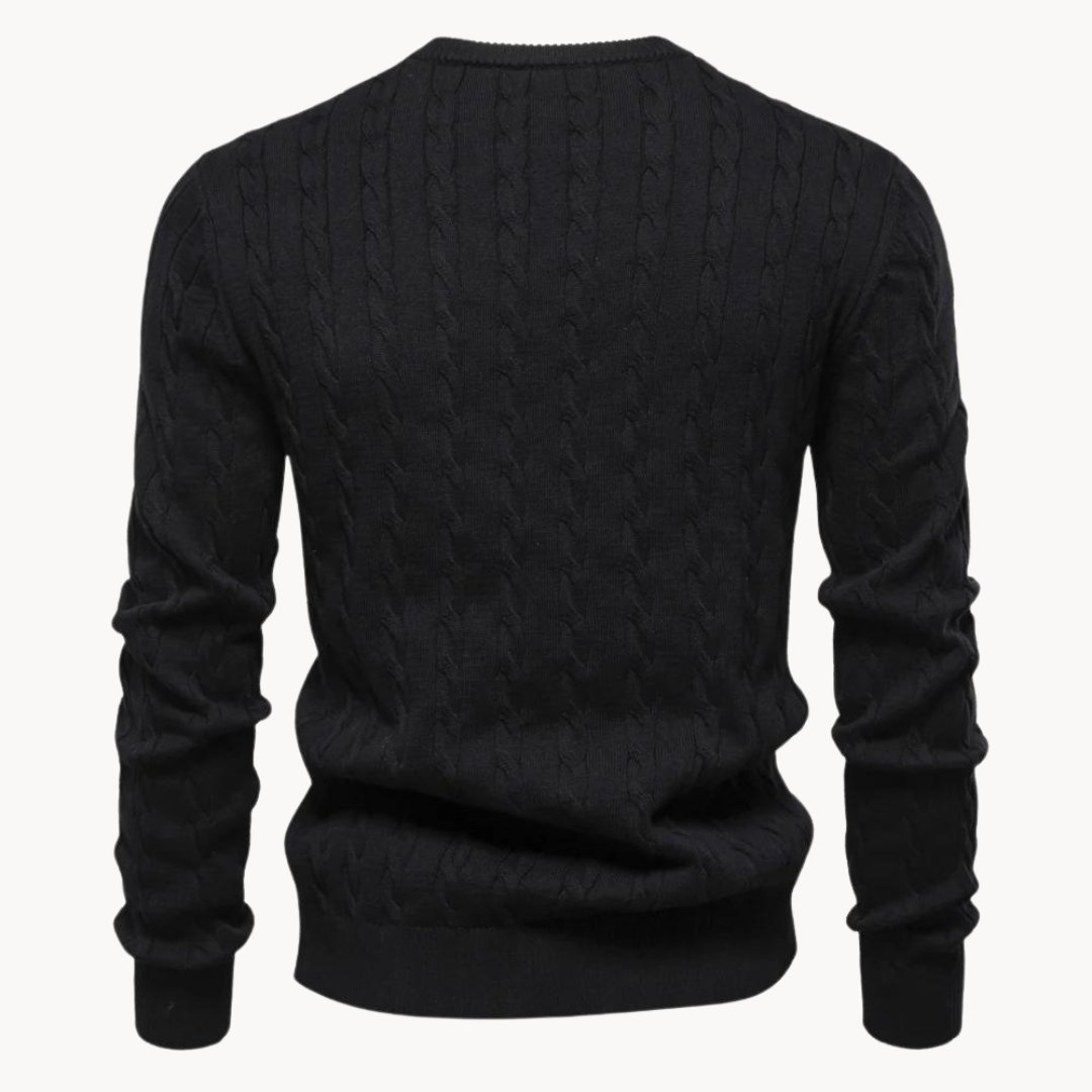 Kosta Zopf knit pullover | SEVEN