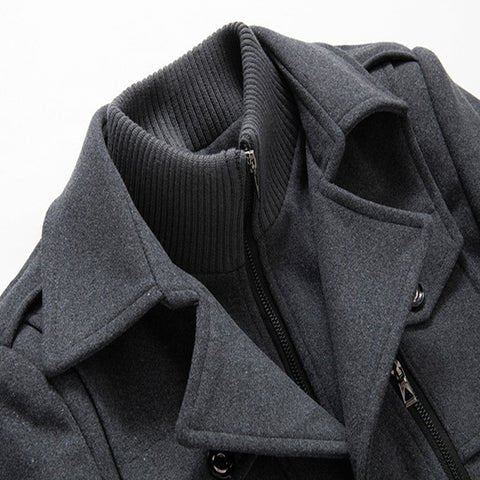 PEAKY™ • Men's two-piece coat with style and warmth